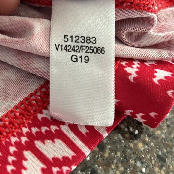 Lands' End Long‎ Sleeve Top Base Layer Reindeer Snow Flakes - Picture 5 of 5